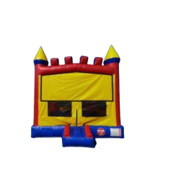 13X13 Red, Yellow & Blue Castle Bounce House